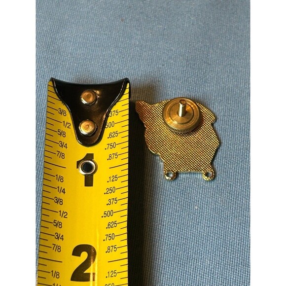 GWRRA Gold Wing Road Riders Association Honda Lapel Hat Screw Type Pin - Picture 3 of 3